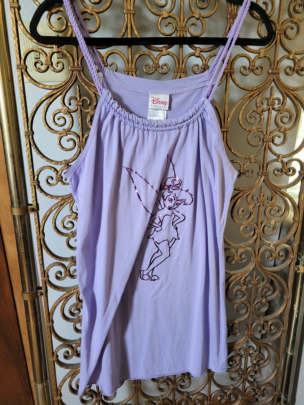 Y2K Disney Tinker Bell XXL Lavender Tank
